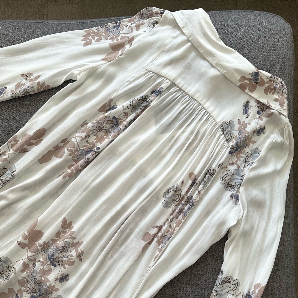 Free People Rosemary Long Sleeve Maxi Dress Medium - Picture 8 of 11